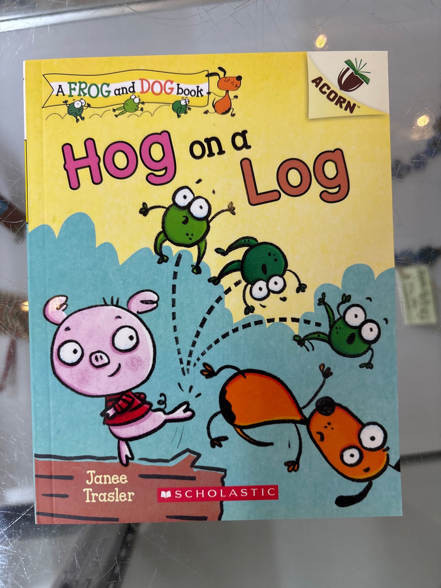 Hog on a log