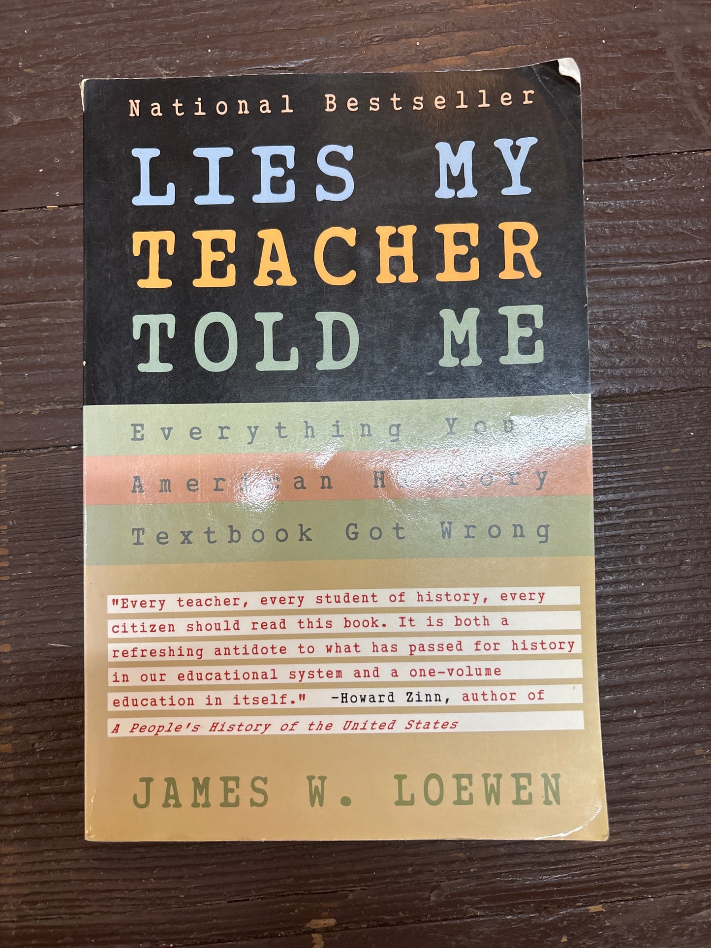 Lies My teacher told me
