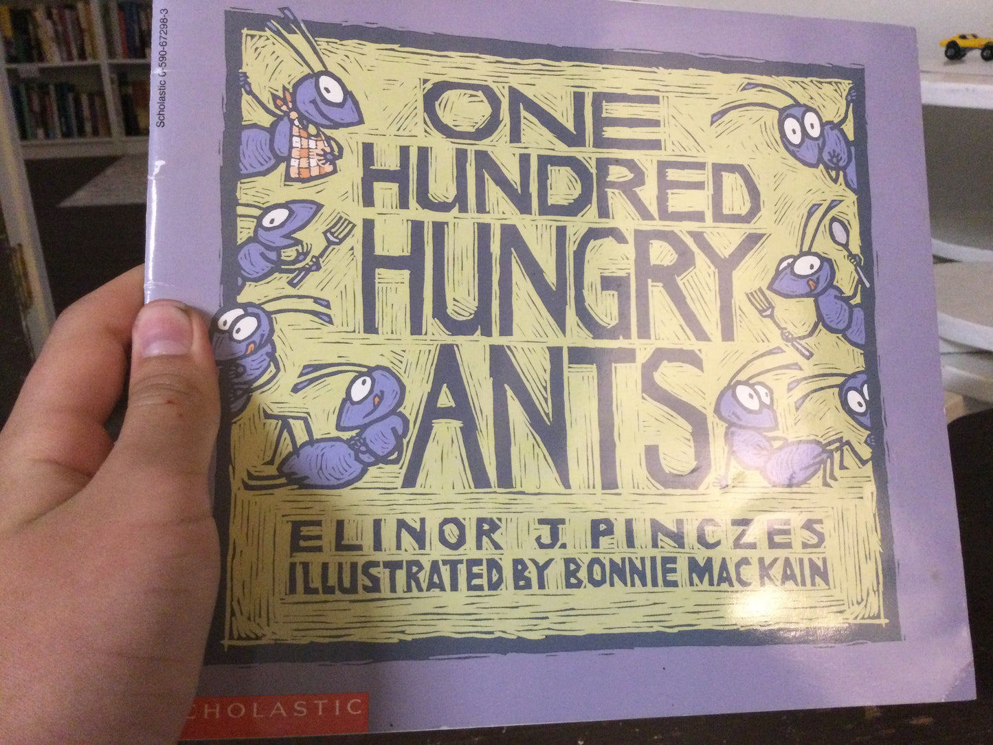 One hundred hungry ants