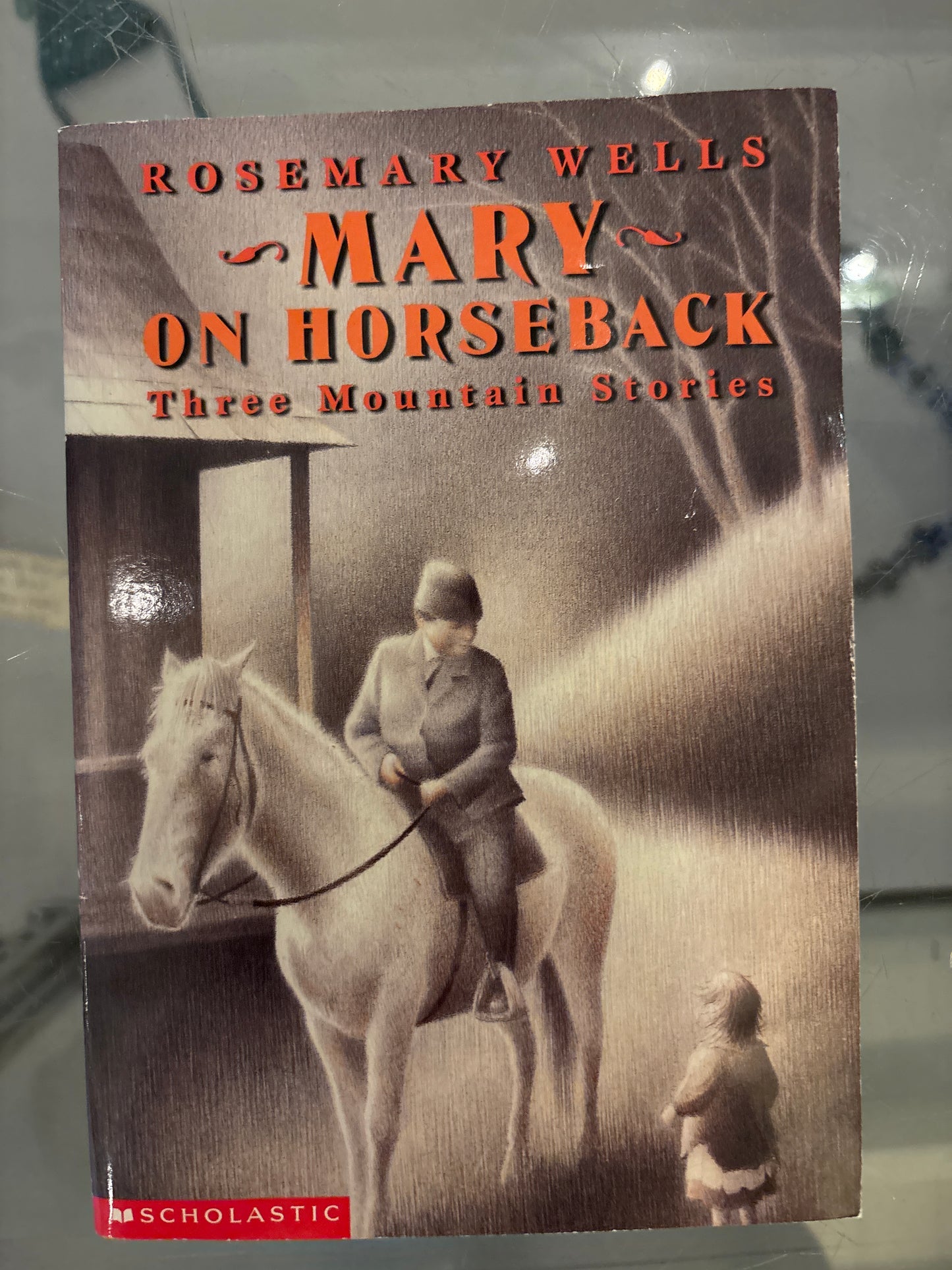 Mary on horseback