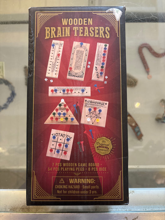 Wooden Brain Teasers