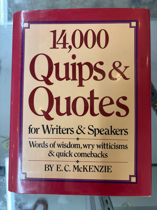 14,000 Quips and Quotes