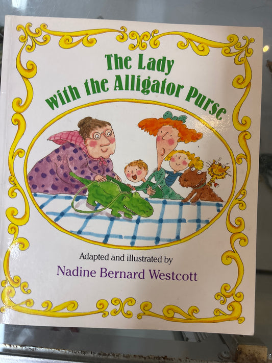 The Lady with the alligator purse