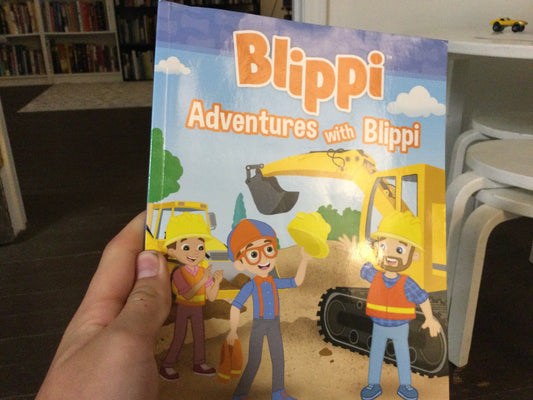Blippi adventures with Blippi