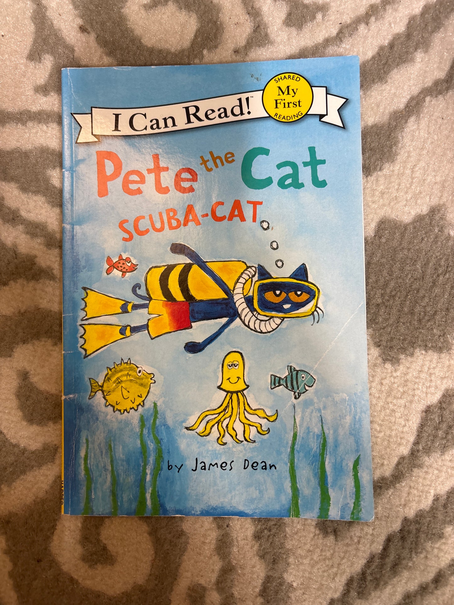 Pete the Cat Scuba Cat