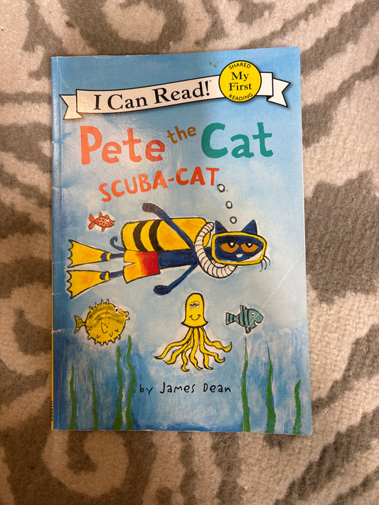 Pete the Cat Scuba Cat