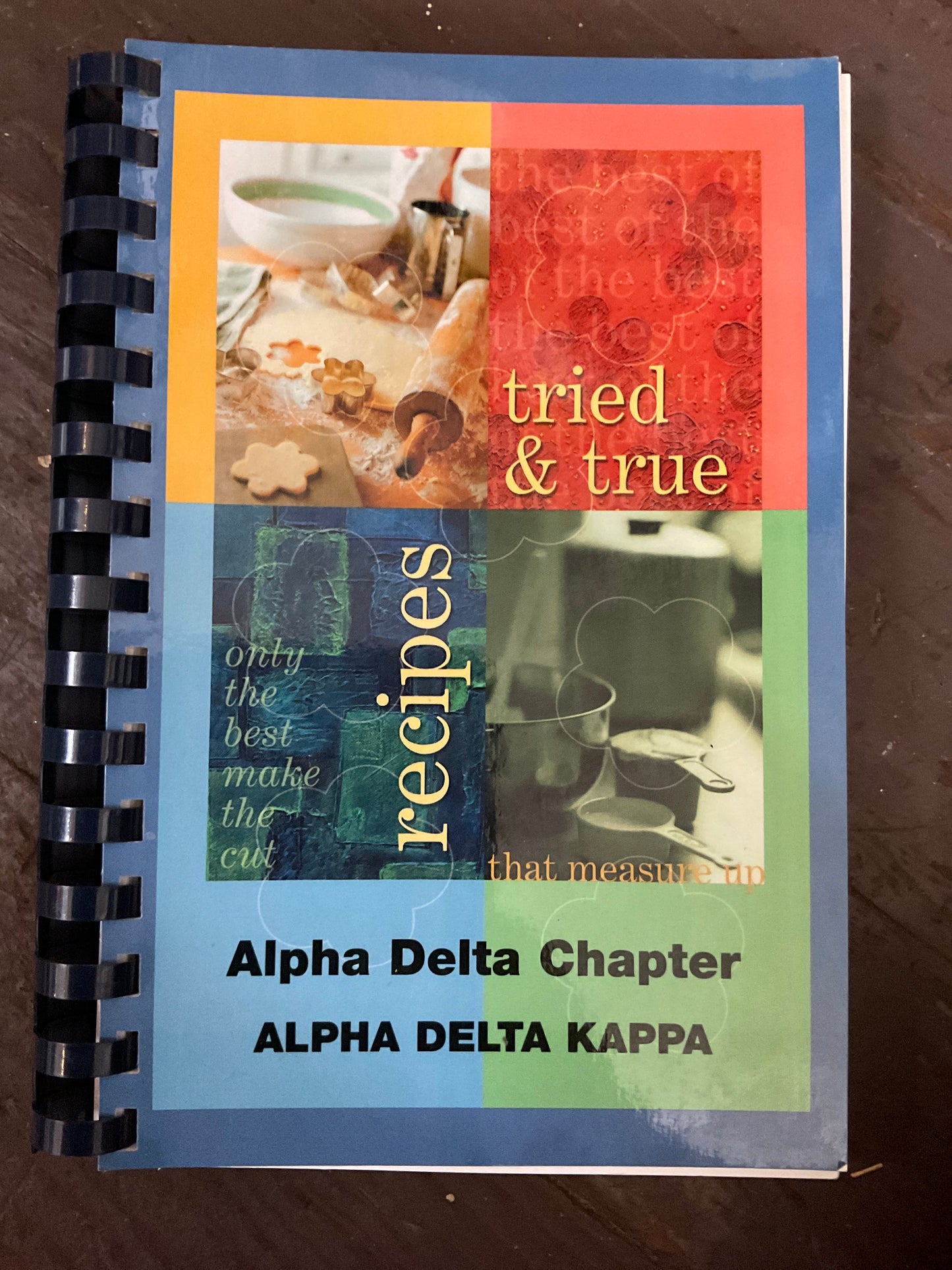 Alpha Delta Chapter Cook Book