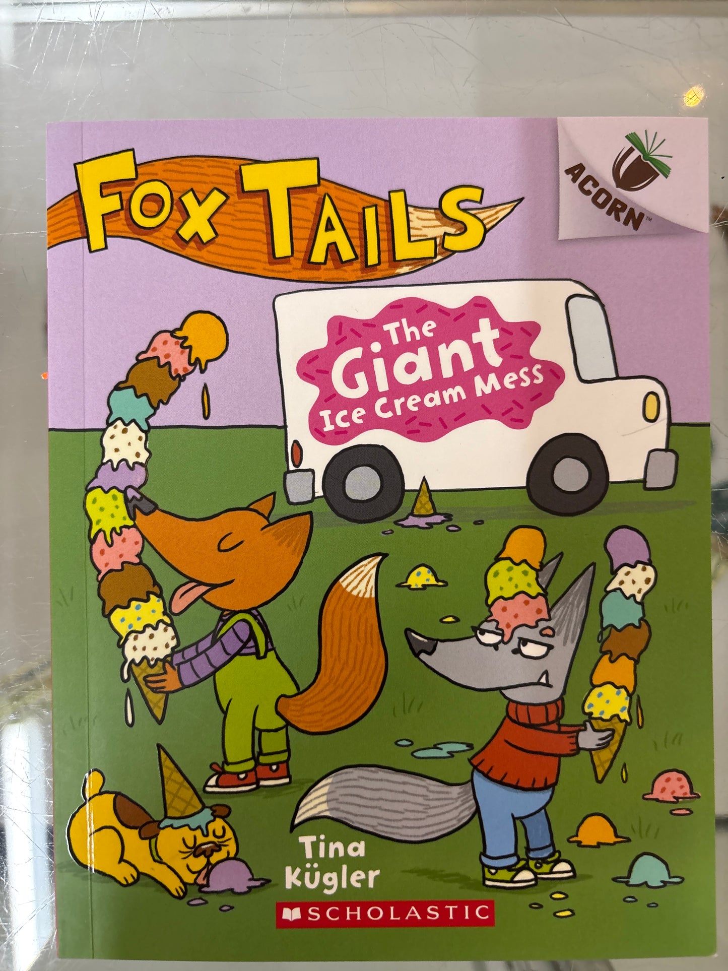 Fox Tails The giant Ice cream mess