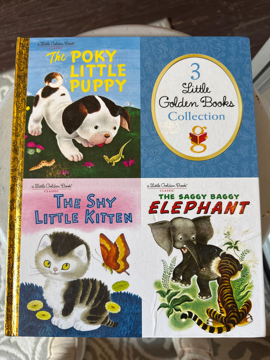 3 little Golden Books
