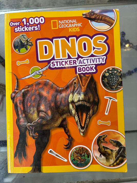 Dinos sticker activity book