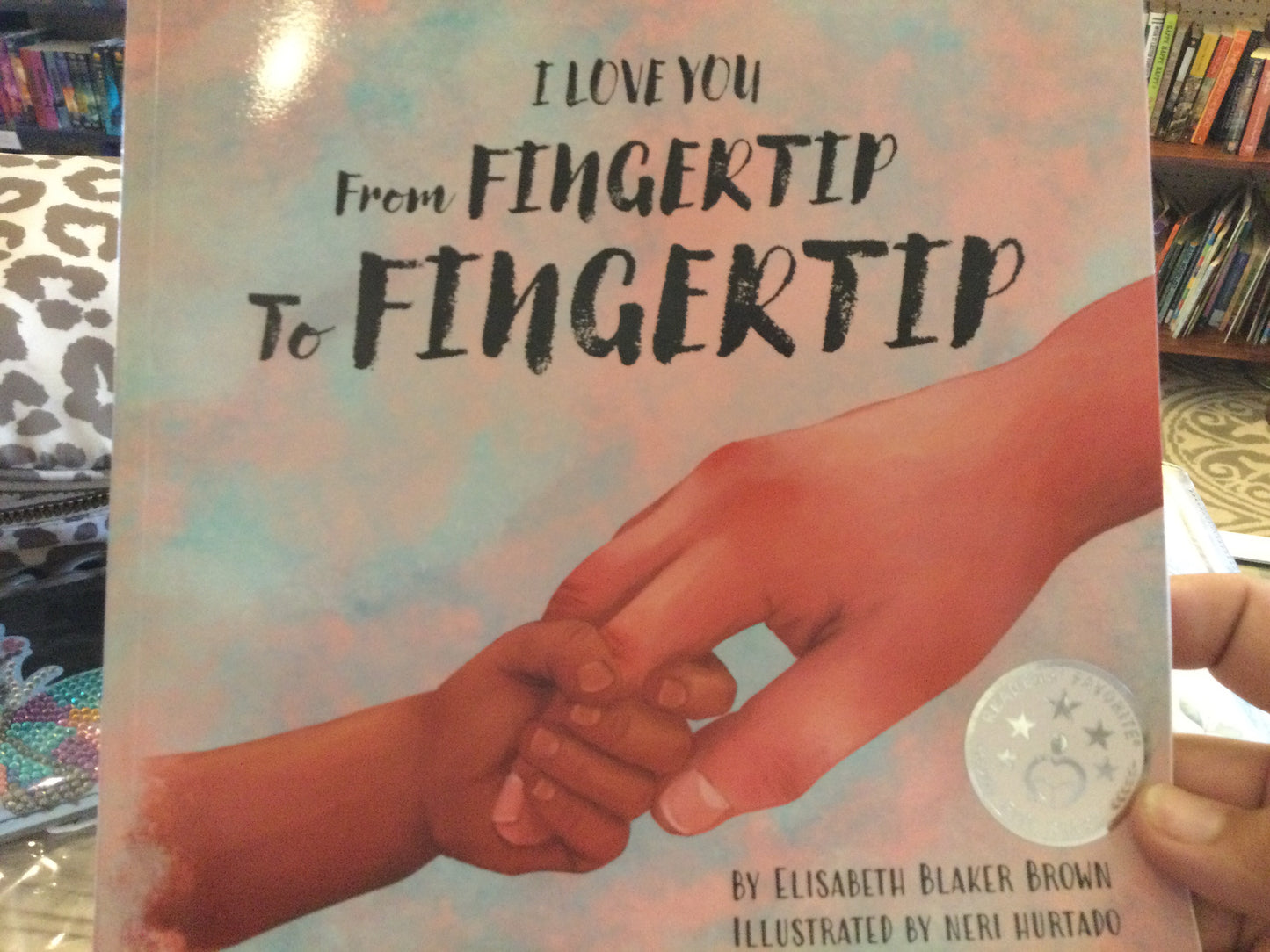 I love you from Fingertip to Fingertip