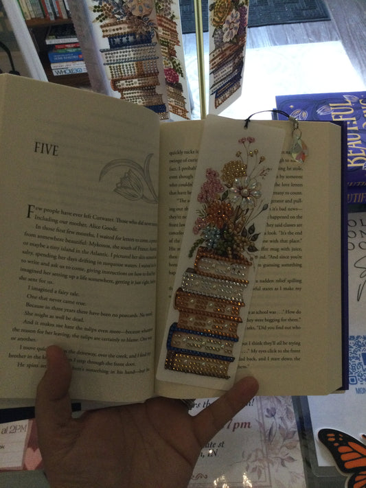 Diamond bookmark