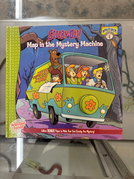 Scooby Doo Map in the Mystery Machine