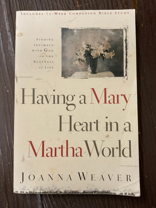 Having a Mary Heart in a Martha World