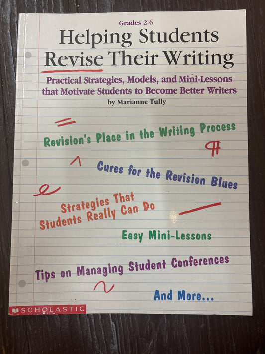 Helping Students Revise Their Writing