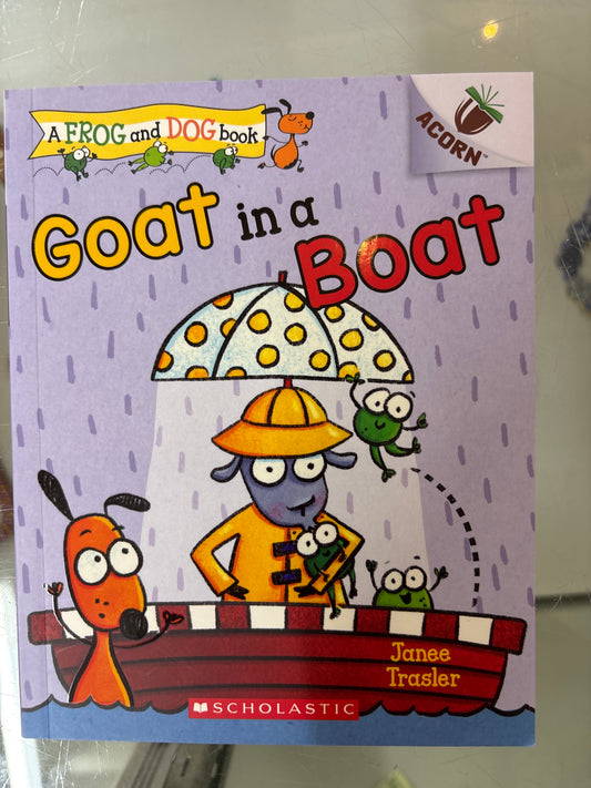 Goat in a boat