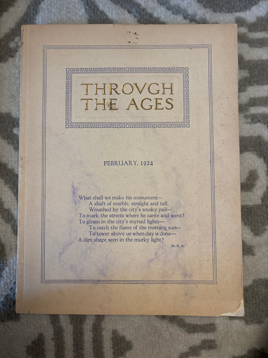 Through the Ages